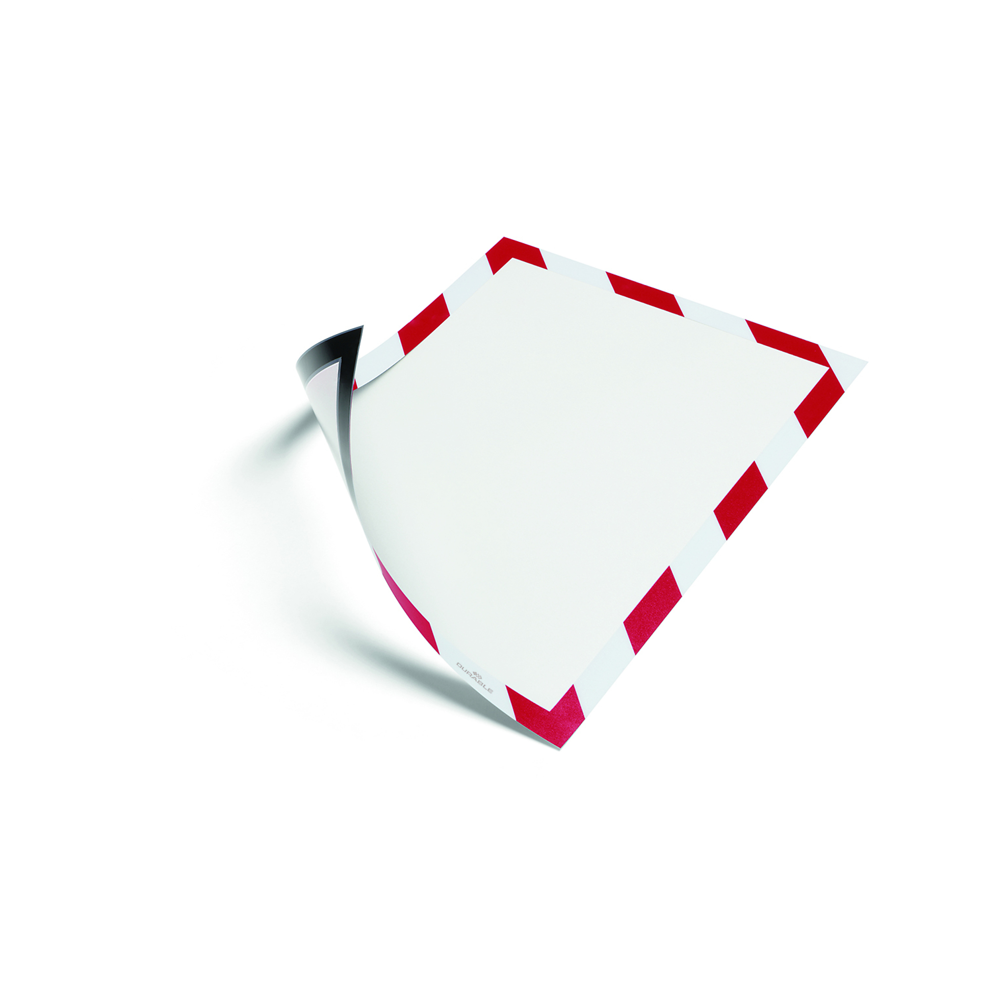 Durable, DURAFRAME Security Magnetic Letter Red/White 2 pk, Color Finish Red, Model# 4772132
